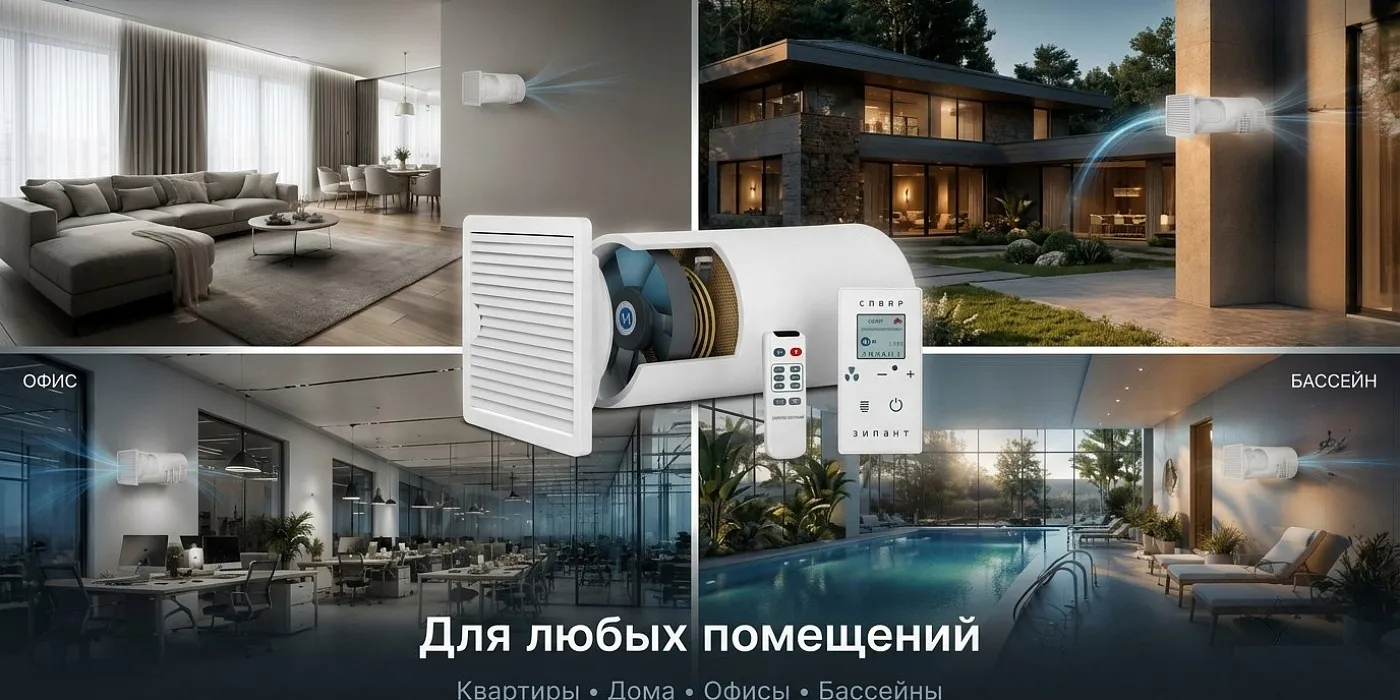 Где устанавливают рекуператоры СПВВР