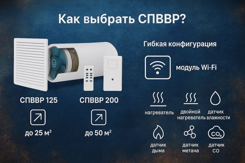 как выбрать рекуператор СПВВР